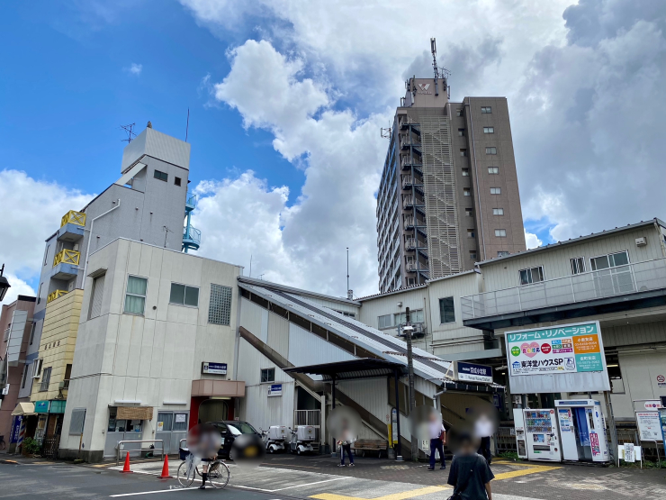 ▲京成小岩駅。現在はこちらの方が規模が大きいが、隣の江戸川駅の方が長い歴史を持つ。