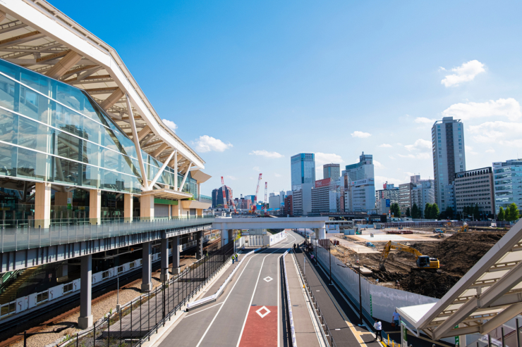 泉岳寺駅外観