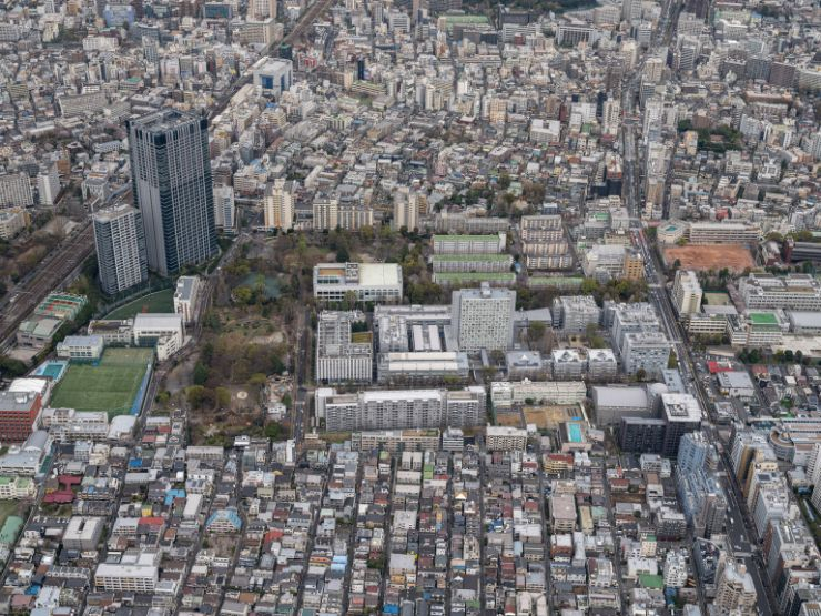 新宿区「戸山団地」の供給