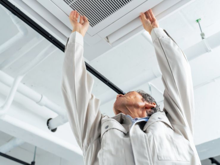 ファンコイルユニットのメンテナンス