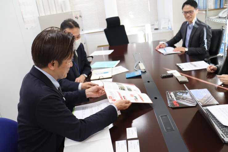「社内でのDX推進は、協力会社と足並みを揃えて進めていきたい」