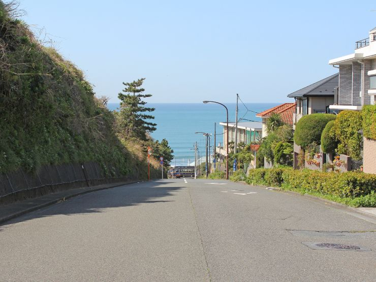 【京急長沢駅エリアの概要】三浦富士と金田湾にはさまれた海辺の住宅地